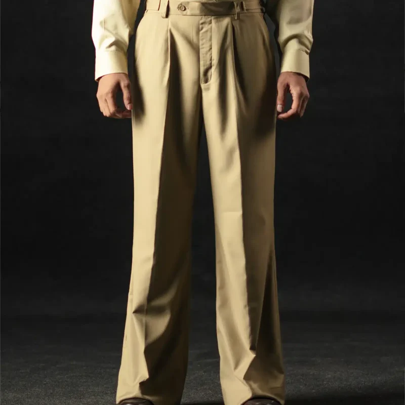 VERDANT OLIVE BOOT LEG PANTS