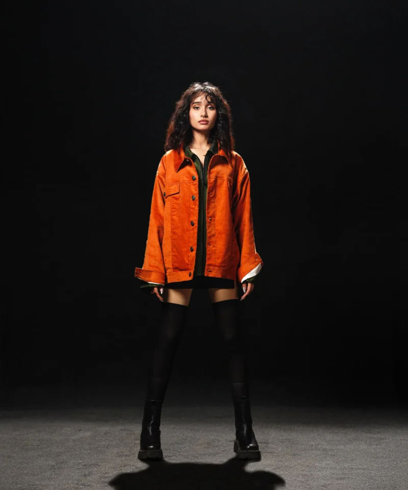 Burnt Sienna Corduroy Jacket