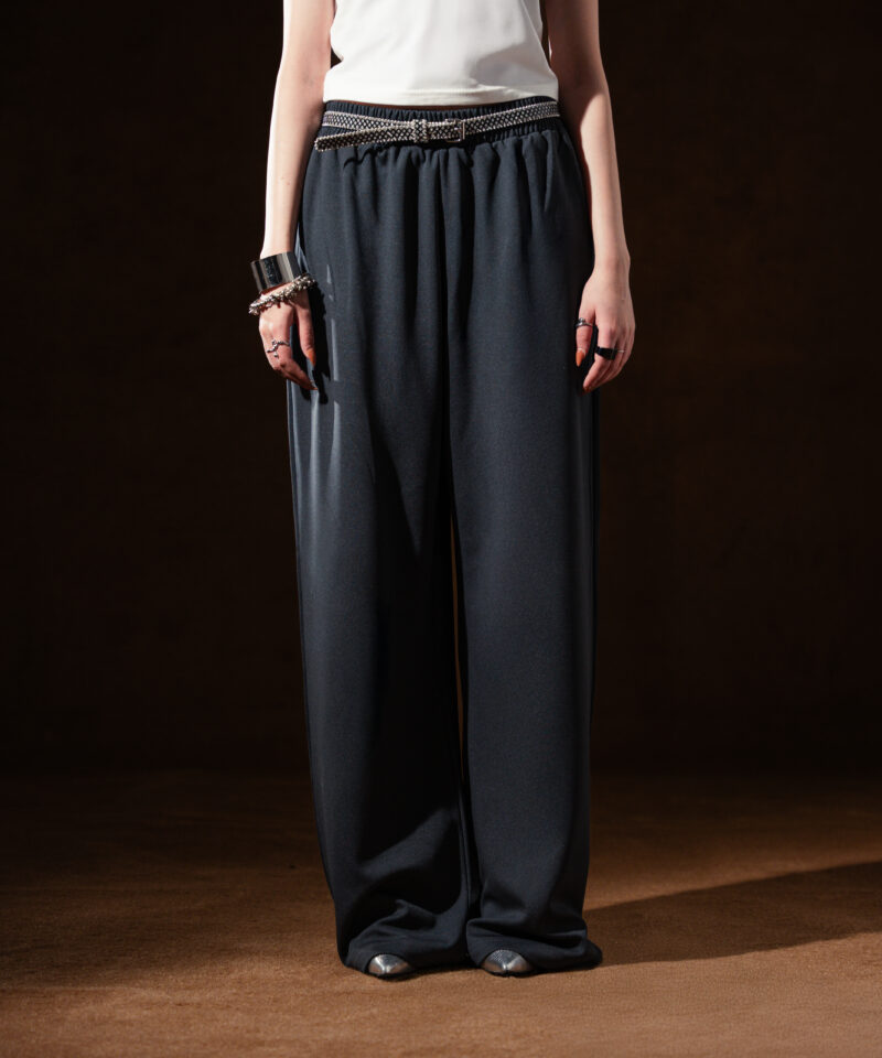 Charcoal Wide Leg Trouser