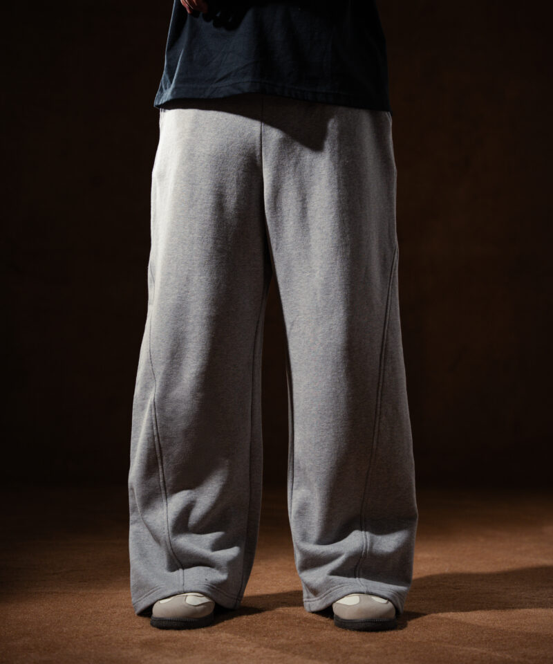 Panelled Wide Leg Trouser