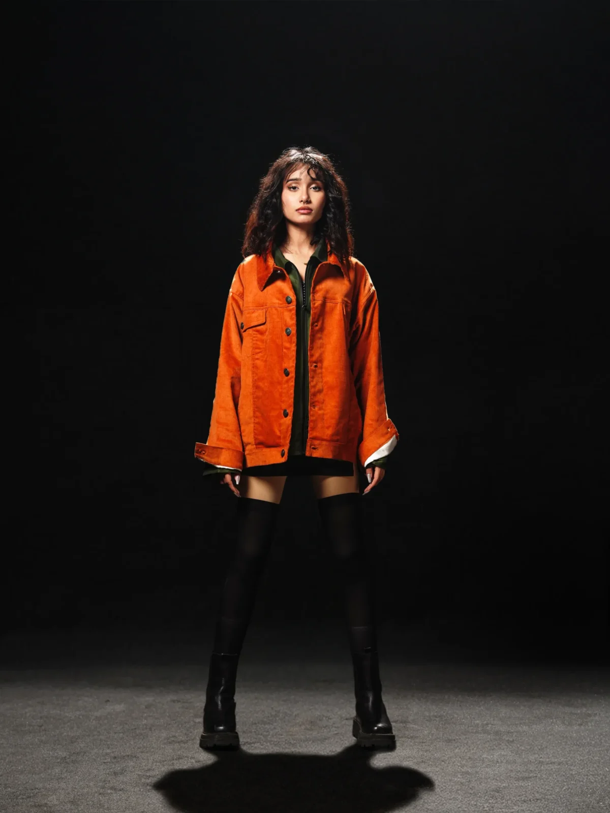 Burnt Sienna Corduroy Jacket