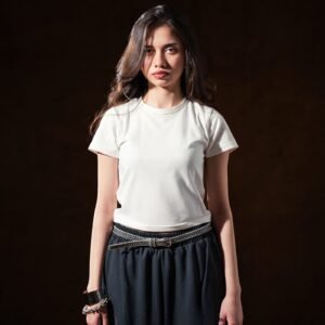 Baby Tee - White