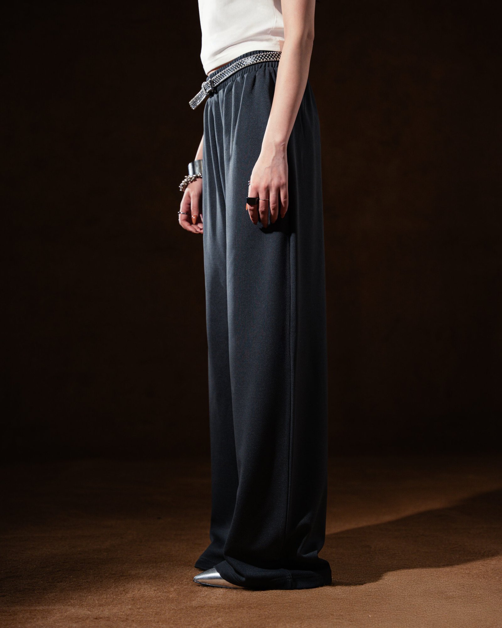 10.7-scaled-1.jpg Charcoal Wide Leg Trouser - Image 3