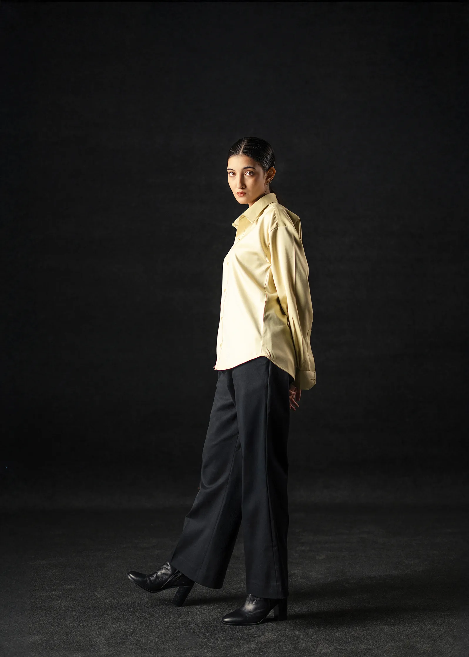 12.8.webp BLACK BOOT LEG PANTS - Image 5
