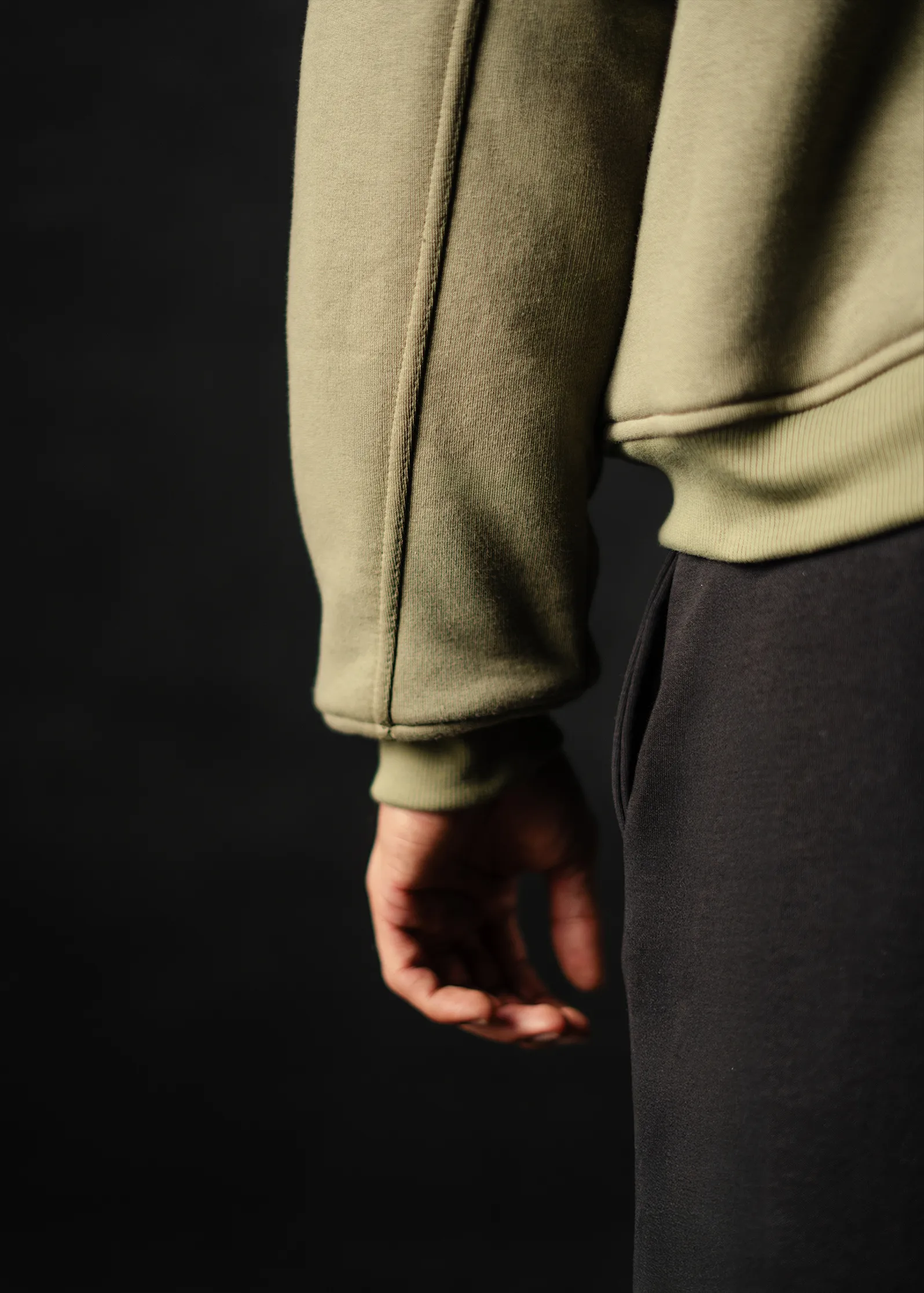 17.11.webp SAGE GREEN SHERPA JACKET - Image 6