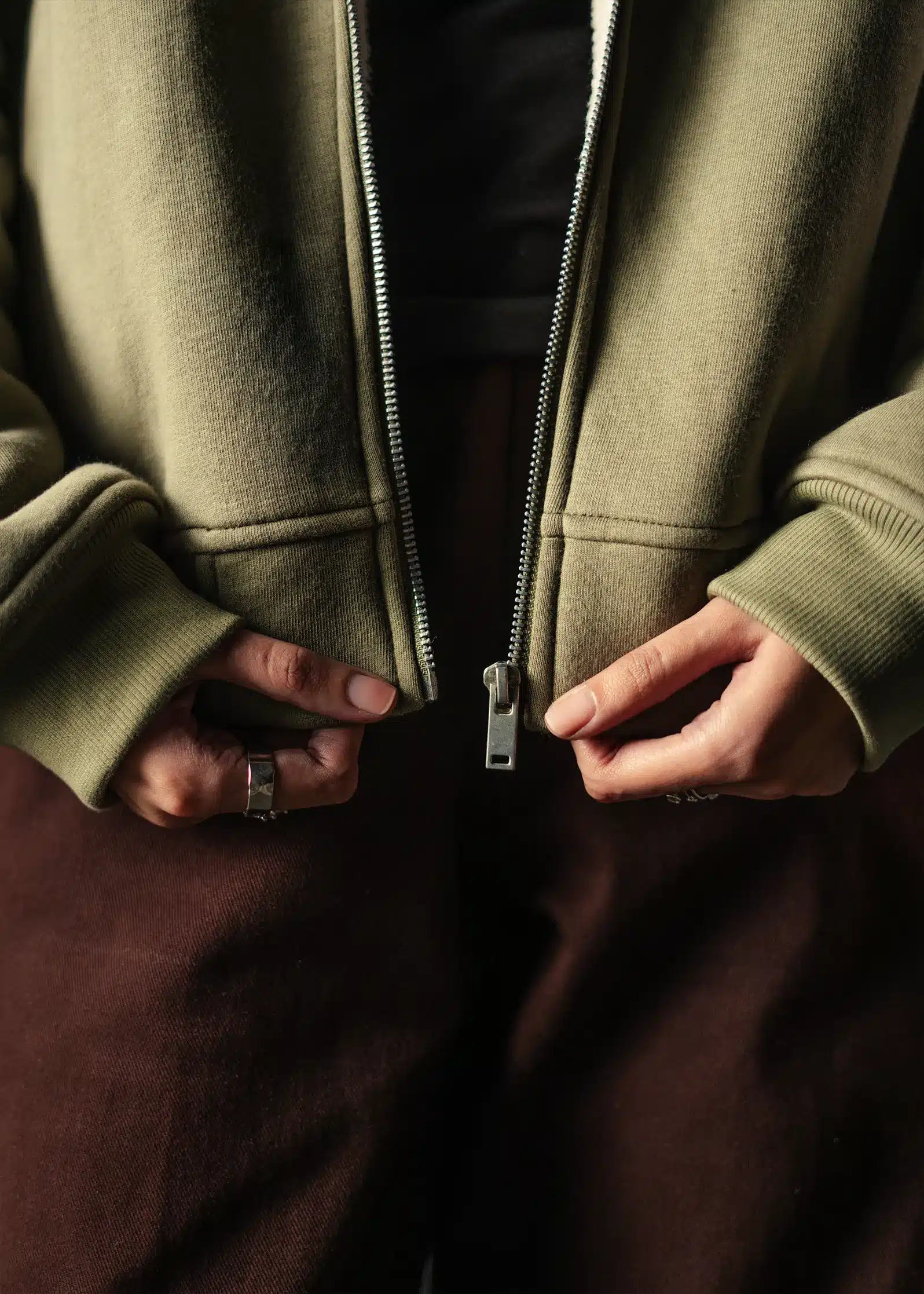 17.2.webp SAGE GREEN SHERPA JACKET - Image 2
