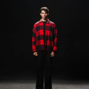 Red and Black Flannel Shirt
