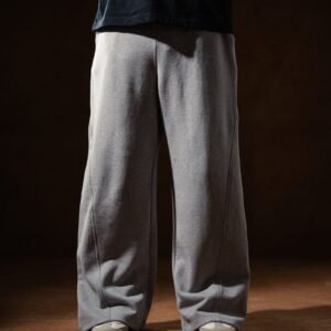 Panelled Wide Leg Trouser