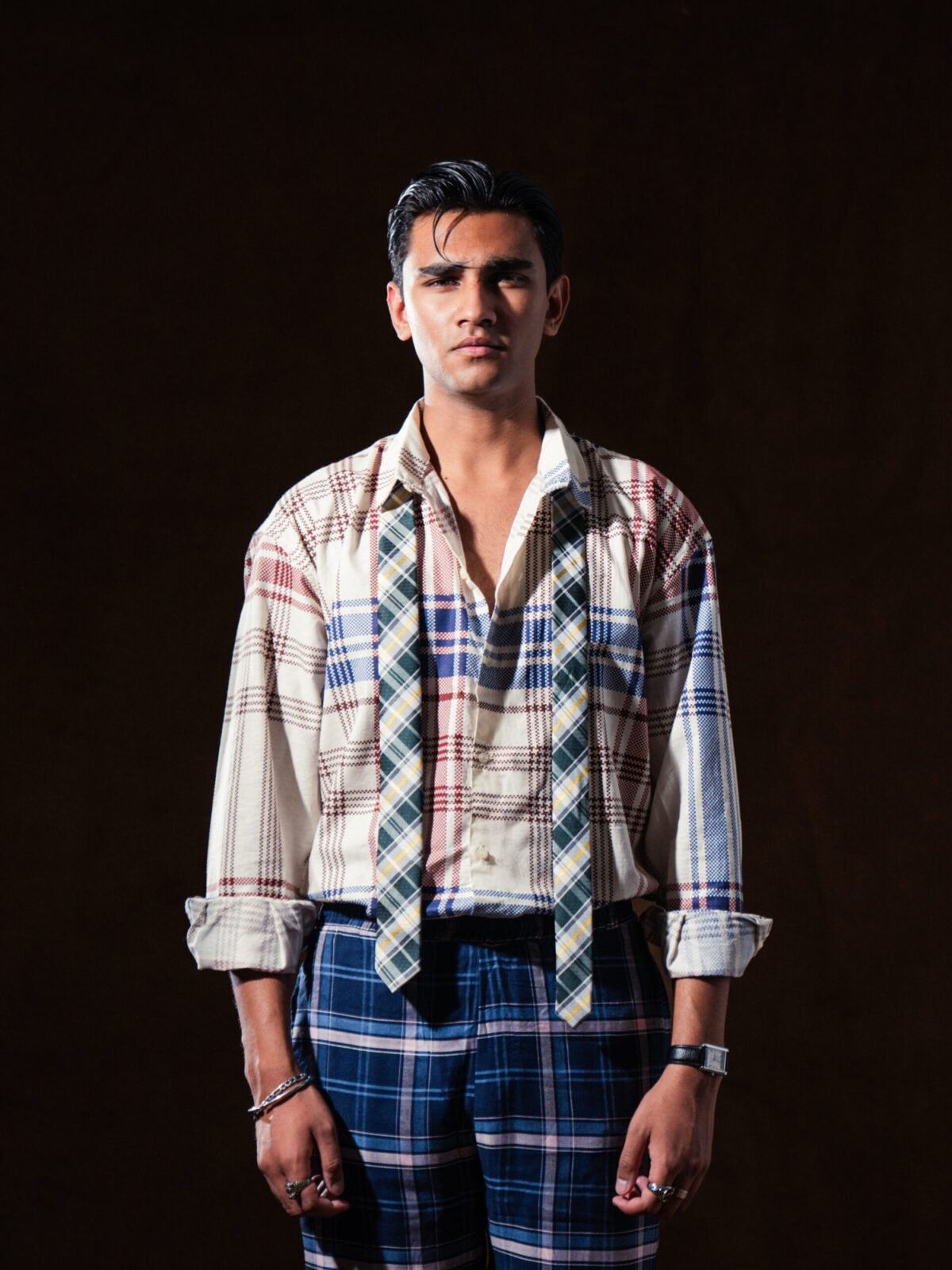 Checkered Dress Shirt