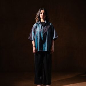 Button Down - Blue Silk